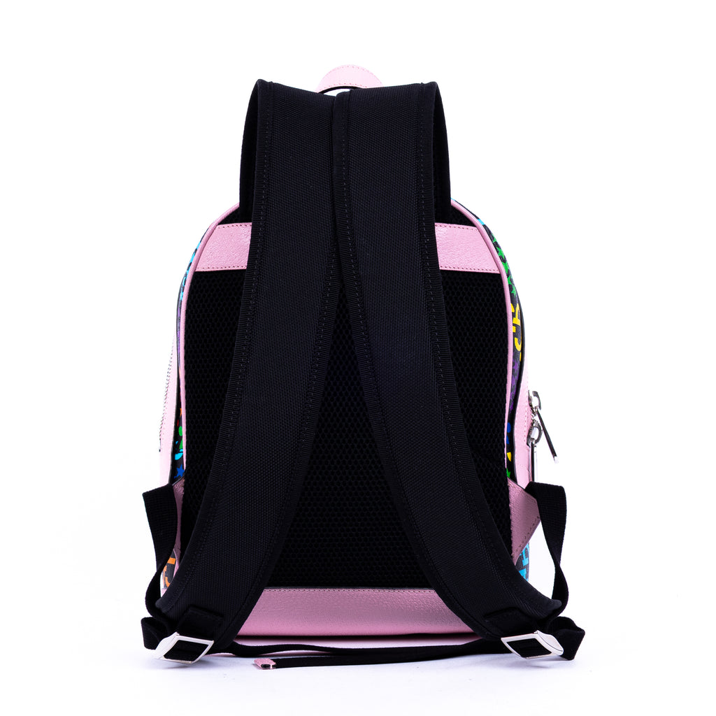 Backpack Psychedelic Backpack Multicolour Multicolor GG Monogram Canvas