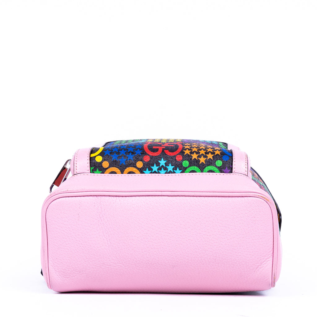 Backpack Psychedelic Backpack Multicolour Multicolor GG Monogram Canvas