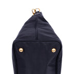Shoulder Bag Crossbody Tote Black Tessuto Nylon Canvas
