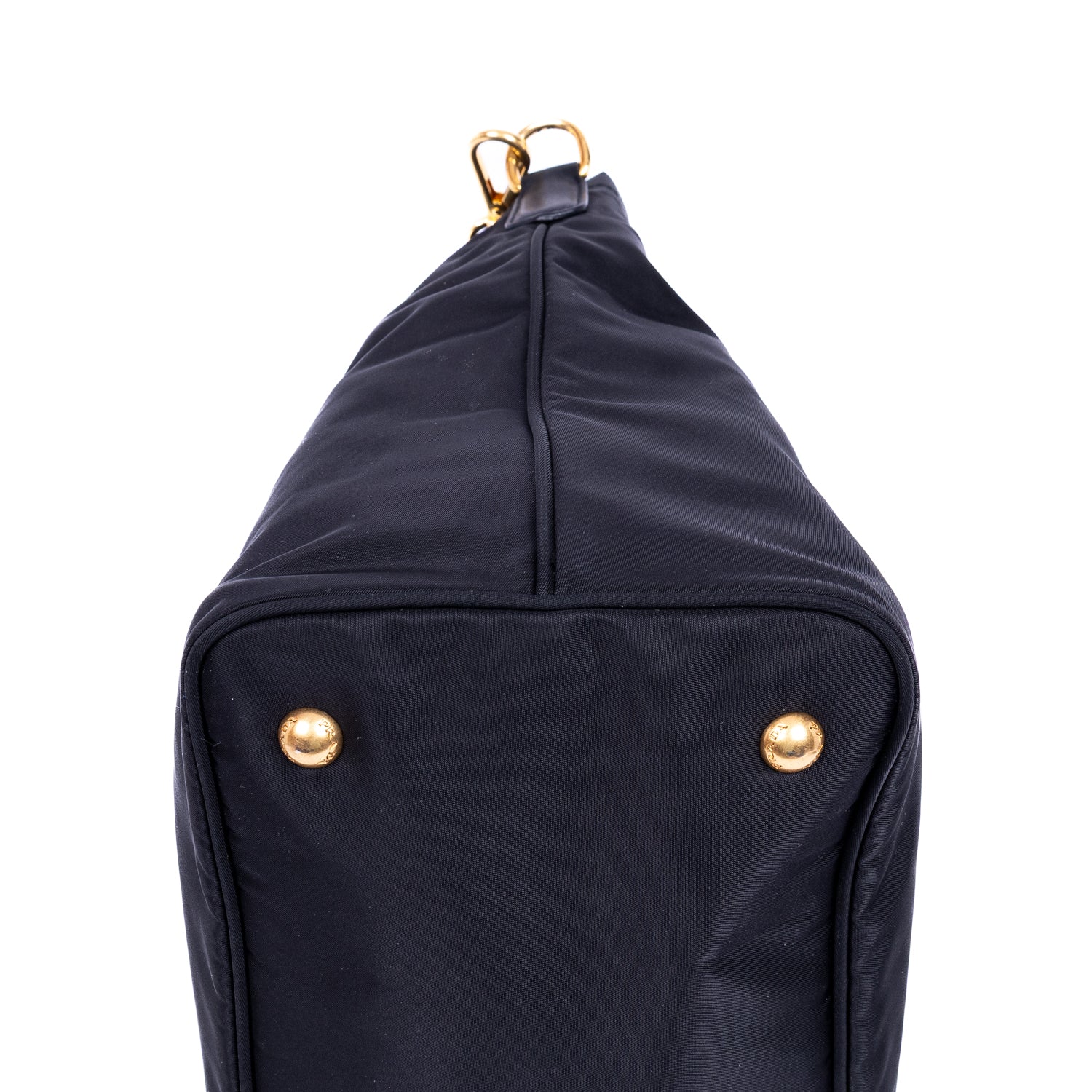 Shoulder Bag Crossbody Tote Black Tessuto Nylon Canvas