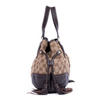 Shoulder Bag Tribeca Tote Beige Monogrammed Canvas