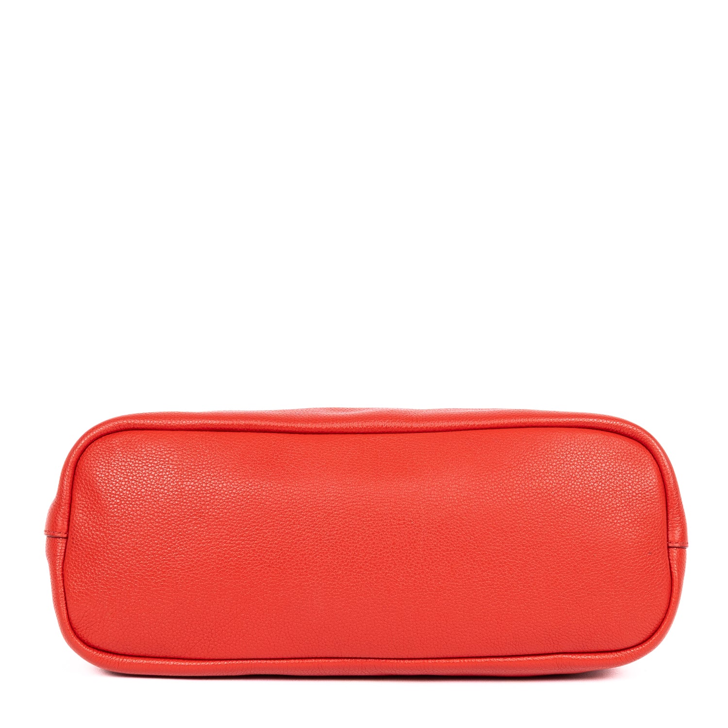 Shoulder Bag Maillon Chain Hobo Red Vitello Daino Leather