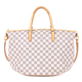 Handbag Riviera MM Ivory Damier Azur