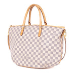 Handbag Riviera MM Ivory Damier Azur