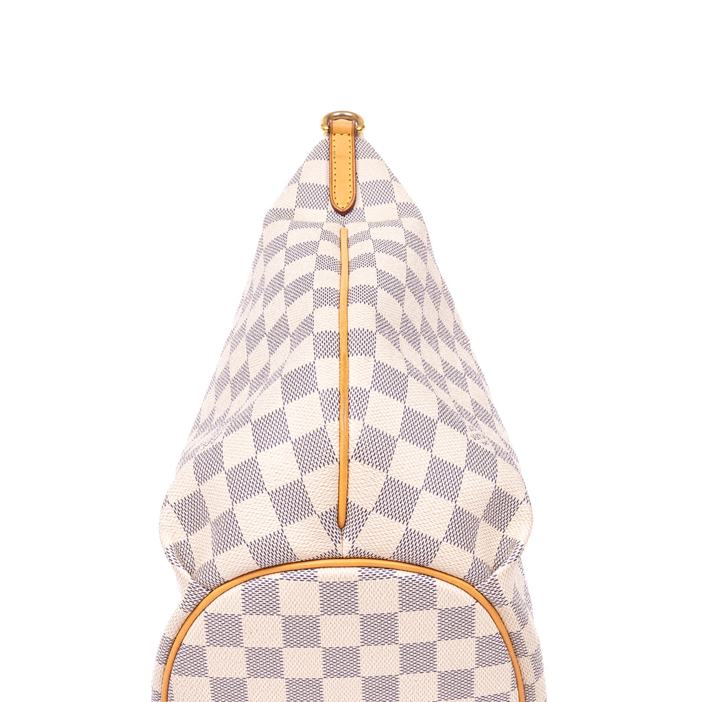 Handbag Riviera MM Ivory Damier Azur
