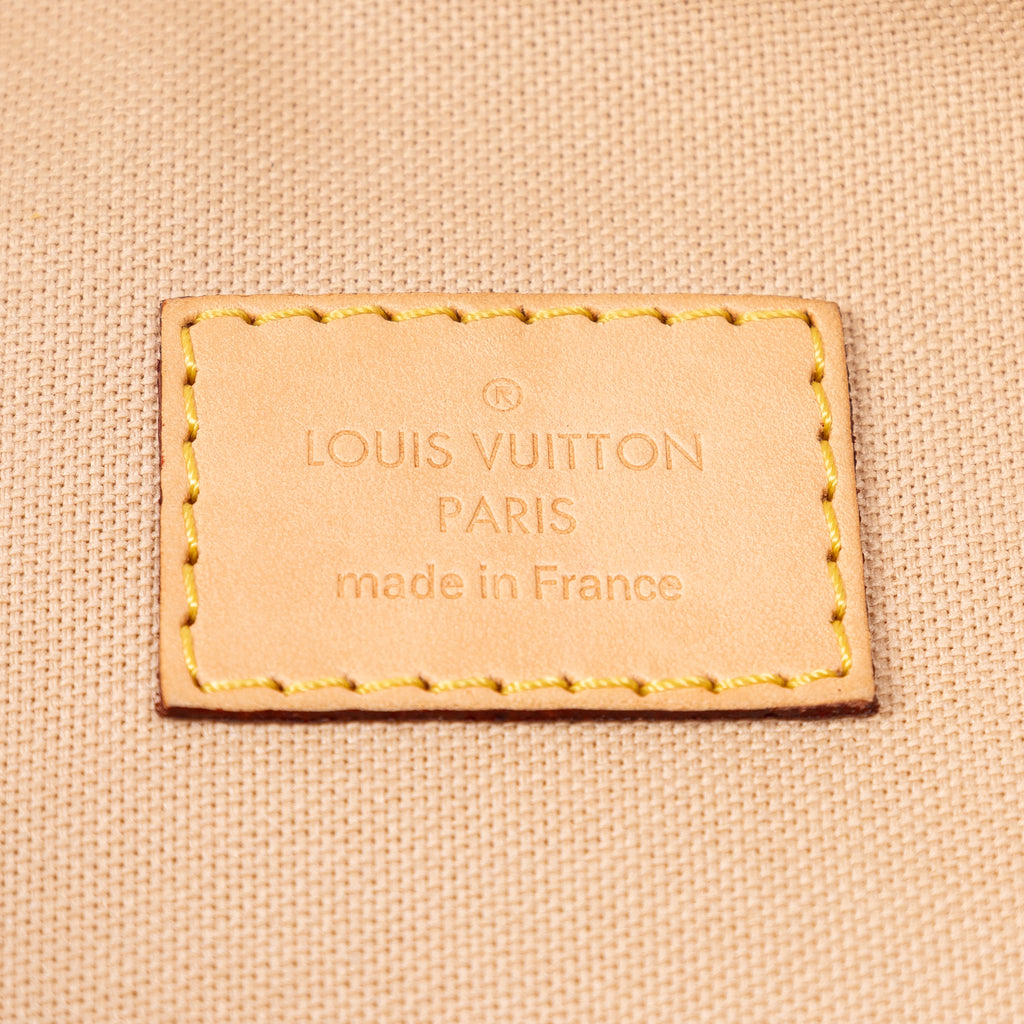 Handbag Riviera MM Ivory Damier Azur