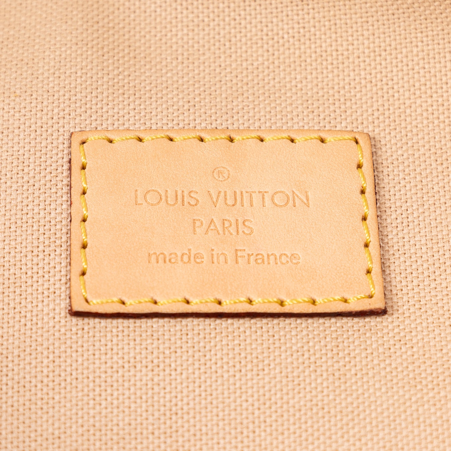 Handbag Riviera MM Ivory Damier Azur