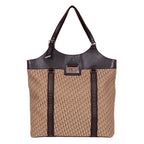 Handbag Street Chic Tote Brown Oblique Diorissimo Canvas