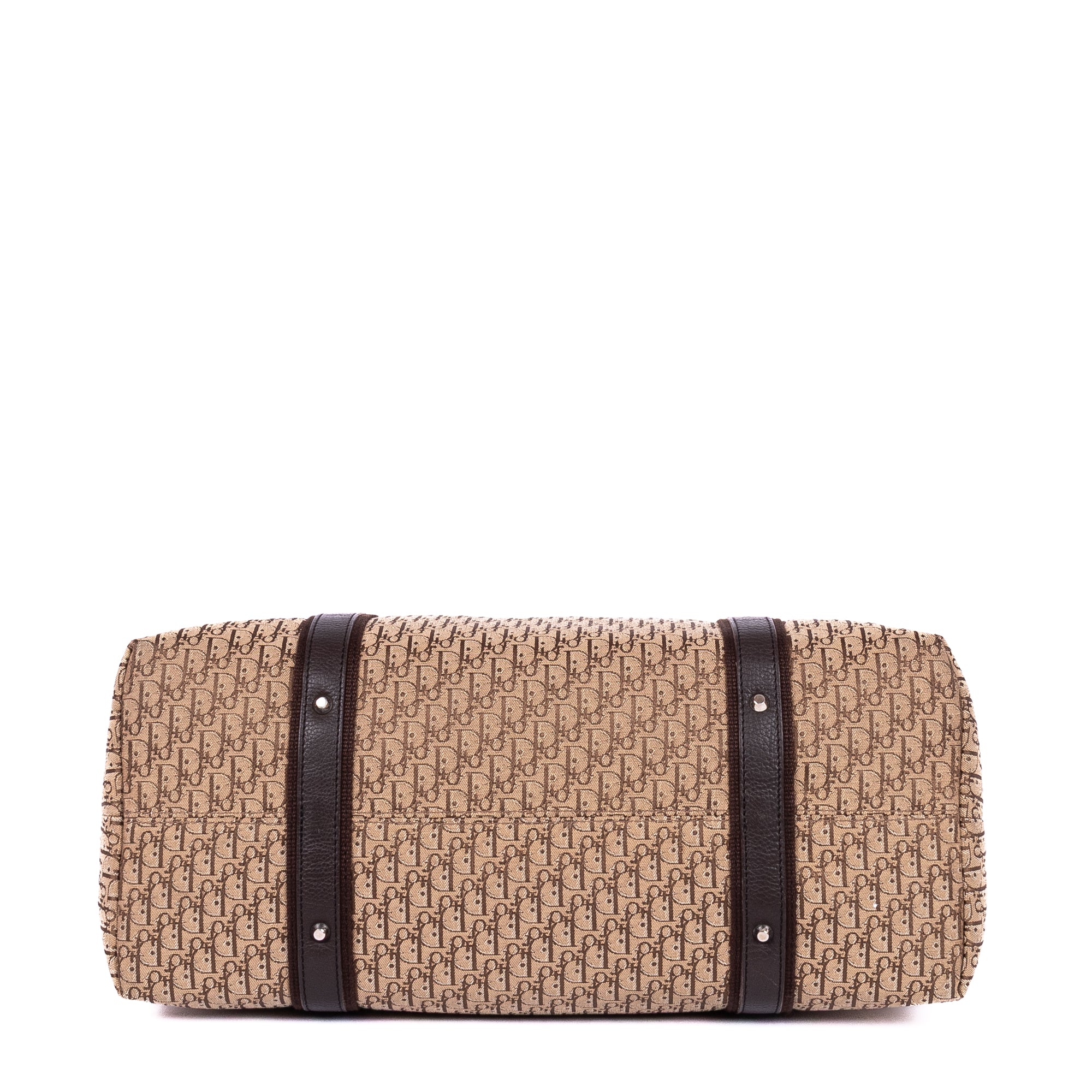 Handbag Street Chic Tote Brown Oblique Diorissimo Canvas