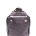 Shoulder Bag Muse Large Silver Calfskin Leather
