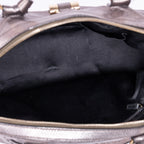 Shoulder Bag Muse Large Silver Calfskin Leather