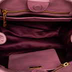 Handbag Crossbody Cabas Pink Matelasse Leather
