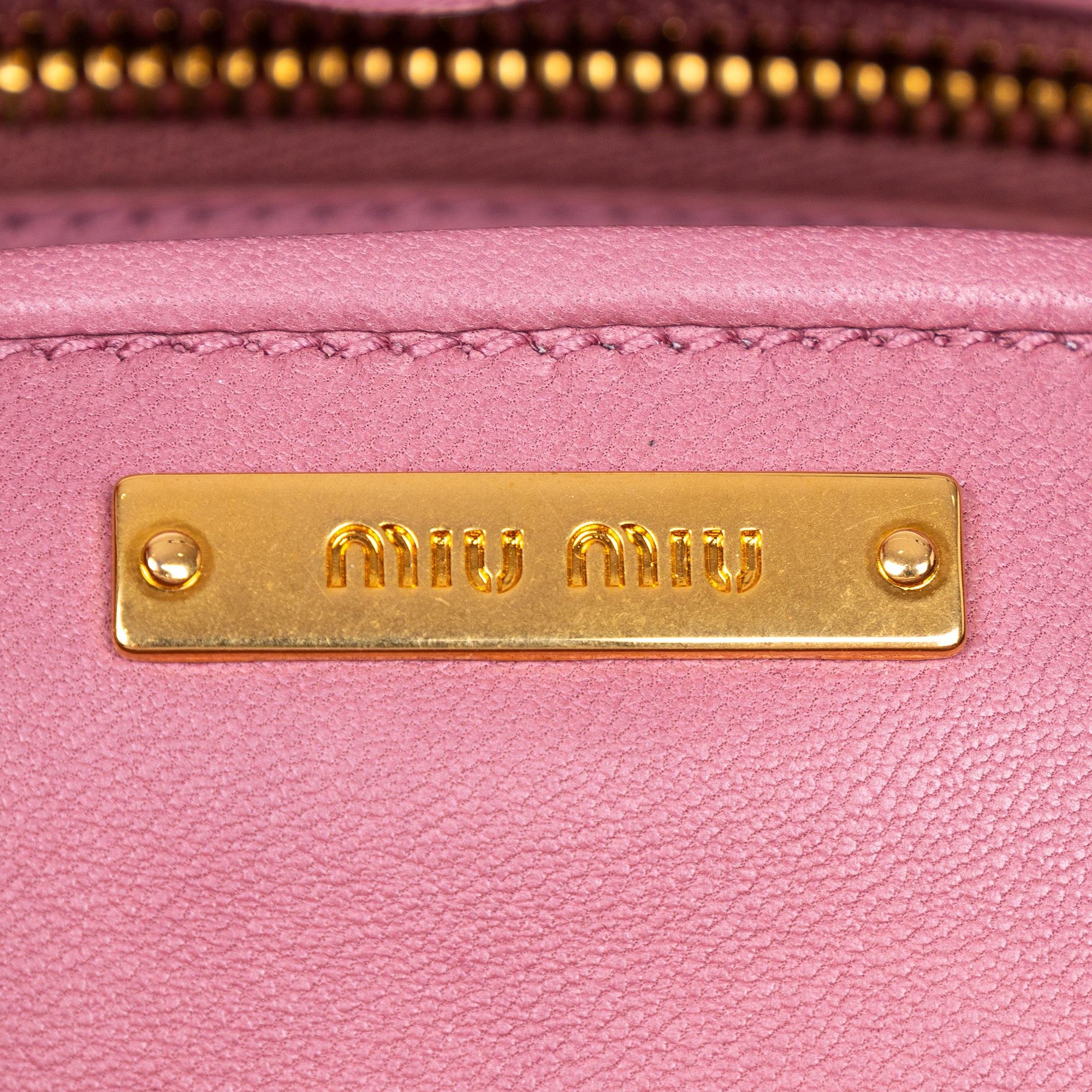 Handbag Crossbody Cabas Pink Matelasse Leather
