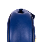 Shoulder Bag Drew Mini Royal Blue Calfskin Quilted Leather