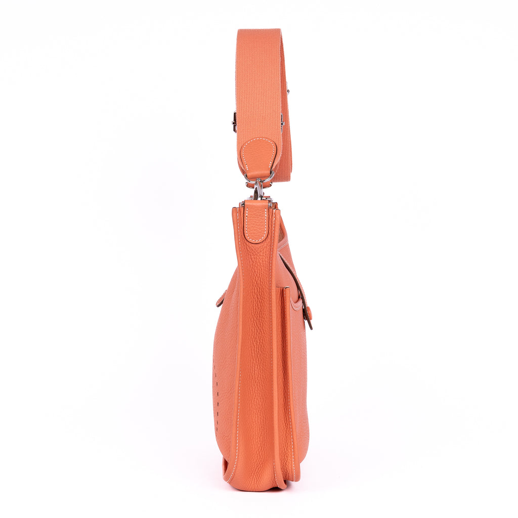 Shoulder Bag Evelyne III PM Pink Epsom Leather