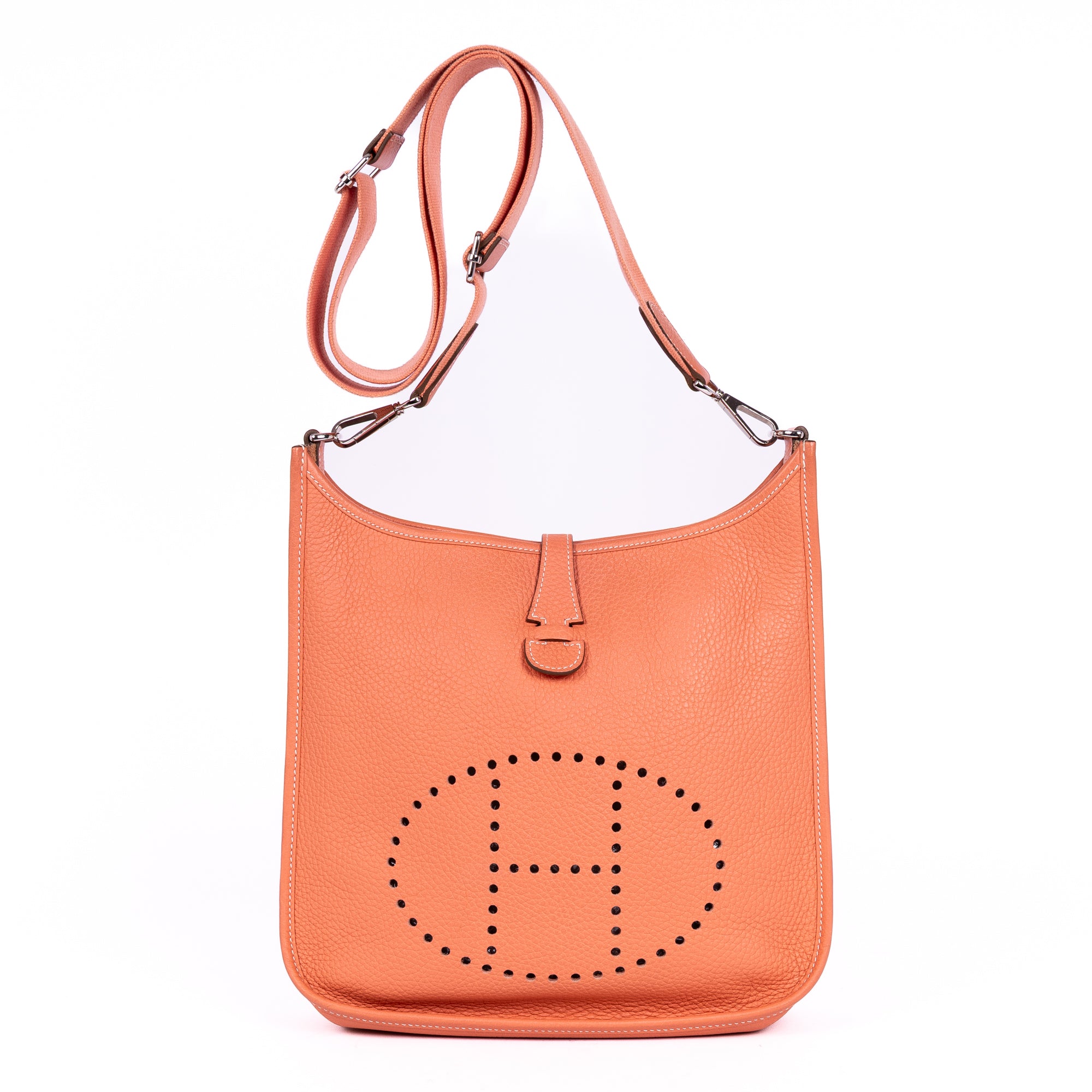 Shoulder Bag Evelyne III PM Pink Epsom Leather