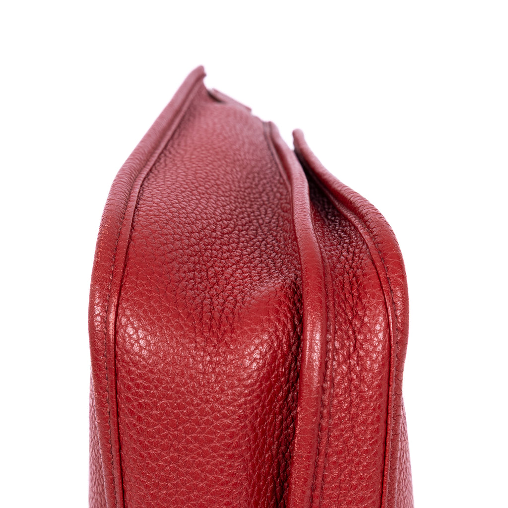 Shoulder Bag Evelyne III PM Red Epsom Leather
