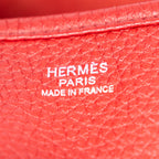 Shoulder Bag Evelyne III PM Red Epsom Leather