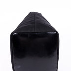 Shoulder Bag Vintage Bamboo Tote Black Monogrammed Canvas