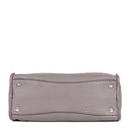 Handbag Bauletto Boston Small Grey Vitello Phenix Leather