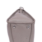 Handbag Bauletto Boston Small Grey Vitello Phenix Leather