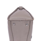 Handbag Bauletto Boston Small Grey Vitello Phenix Leather
