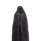 Shoulder Bag Large Flat Messenger Black Monogrammed Canvas