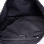 Shoulder Bag Large Flat Messenger Black Monogrammed Canvas