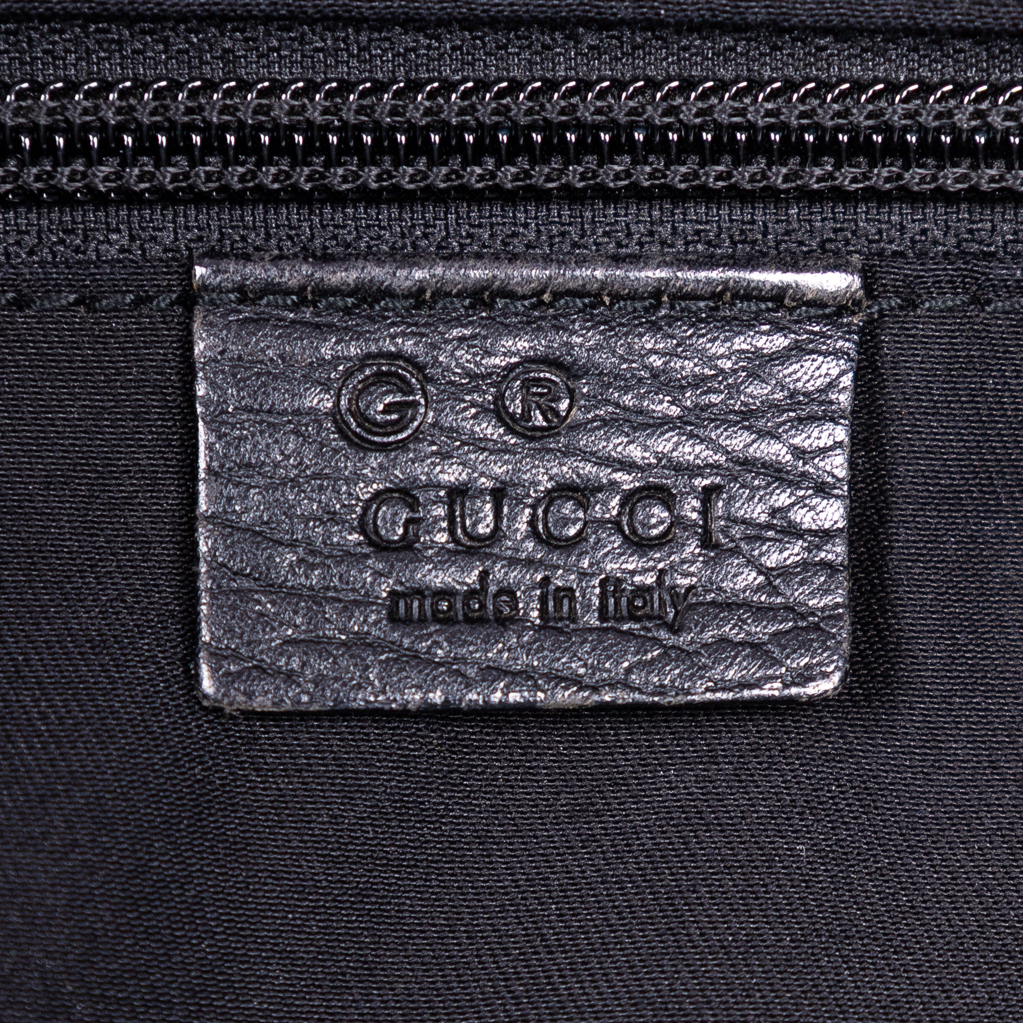 Shoulder Bag Large Flat Messenger Black Monogrammed Canvas