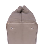 Handbag Medium Convertible Tote Grey Vitello Daino Leather