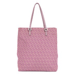 Shoulder Bag Vertical Tote Lilac Zucchino Canvas