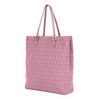 Shoulder Bag Vertical Tote Lilac Zucchino Canvas