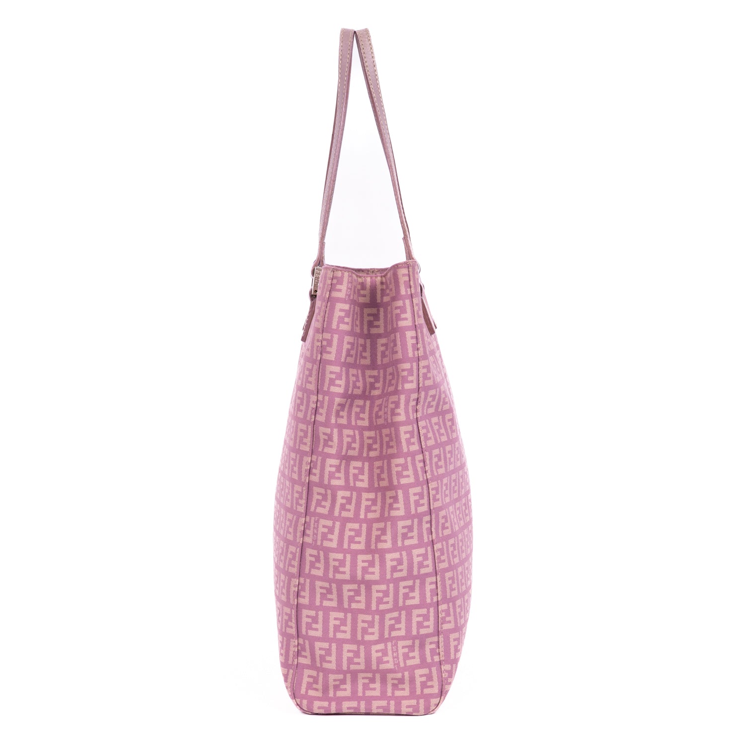 Shoulder Bag Vertical Tote Lilac Zucchino Canvas