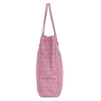 Shoulder Bag Vertical Tote Lilac Zucchino Canvas
