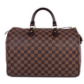 Handbag Speedy 35 Brown Damier Ebene
