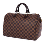 Handbag Speedy 35 Brown Damier Ebene