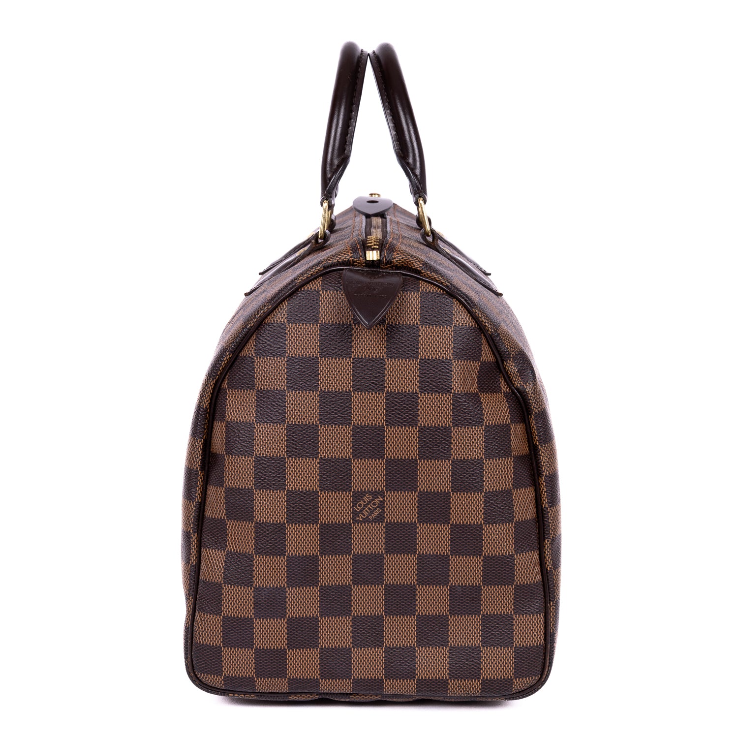 Handbag Speedy 35 Brown Damier Ebene