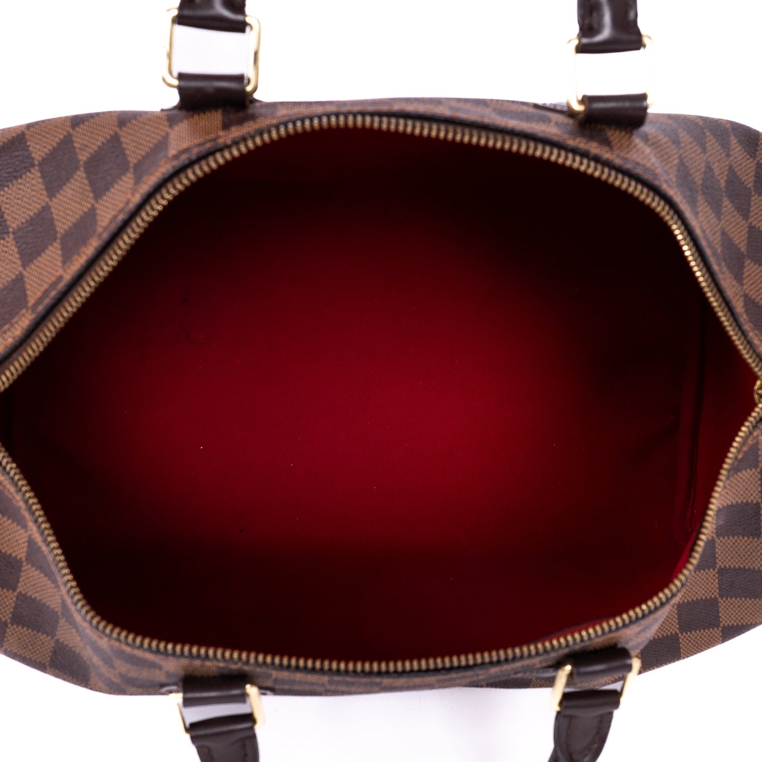 Handbag Speedy 35 Brown Damier Ebene