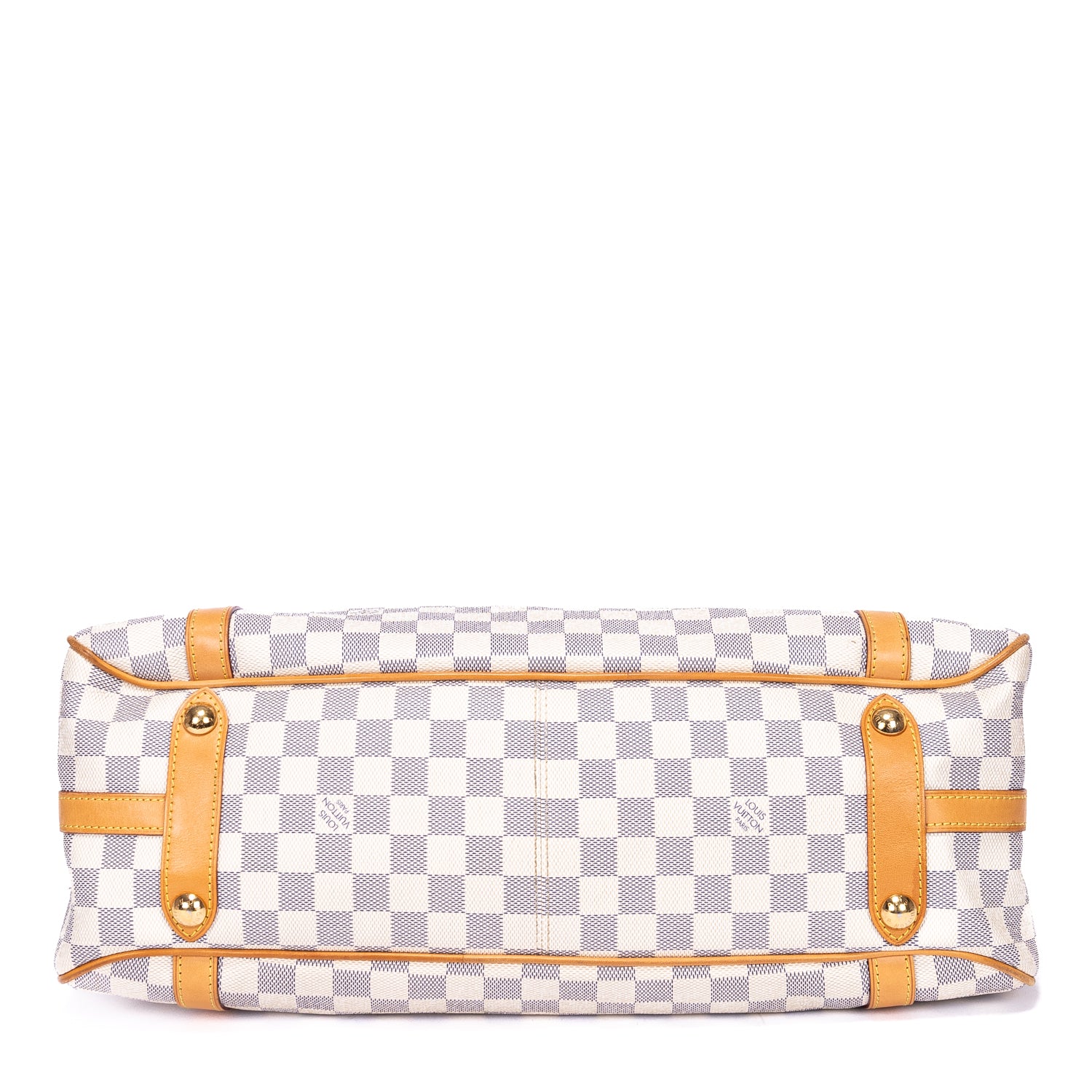 Shoulder Bag Stresa GM Ivory Damier Azur