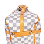 Shoulder Bag Stresa GM Ivory Damier Azur