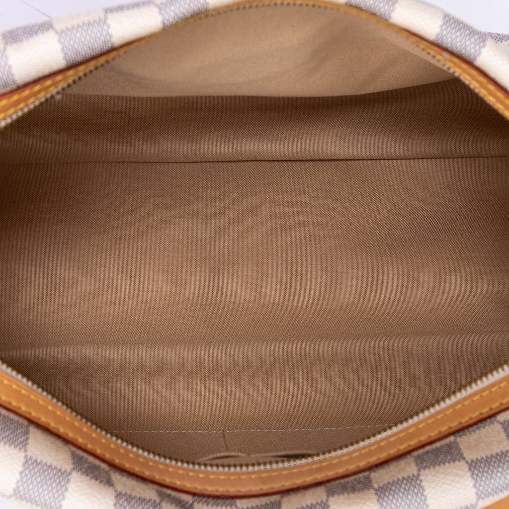 Shoulder Bag Stresa GM Ivory Damier Azur