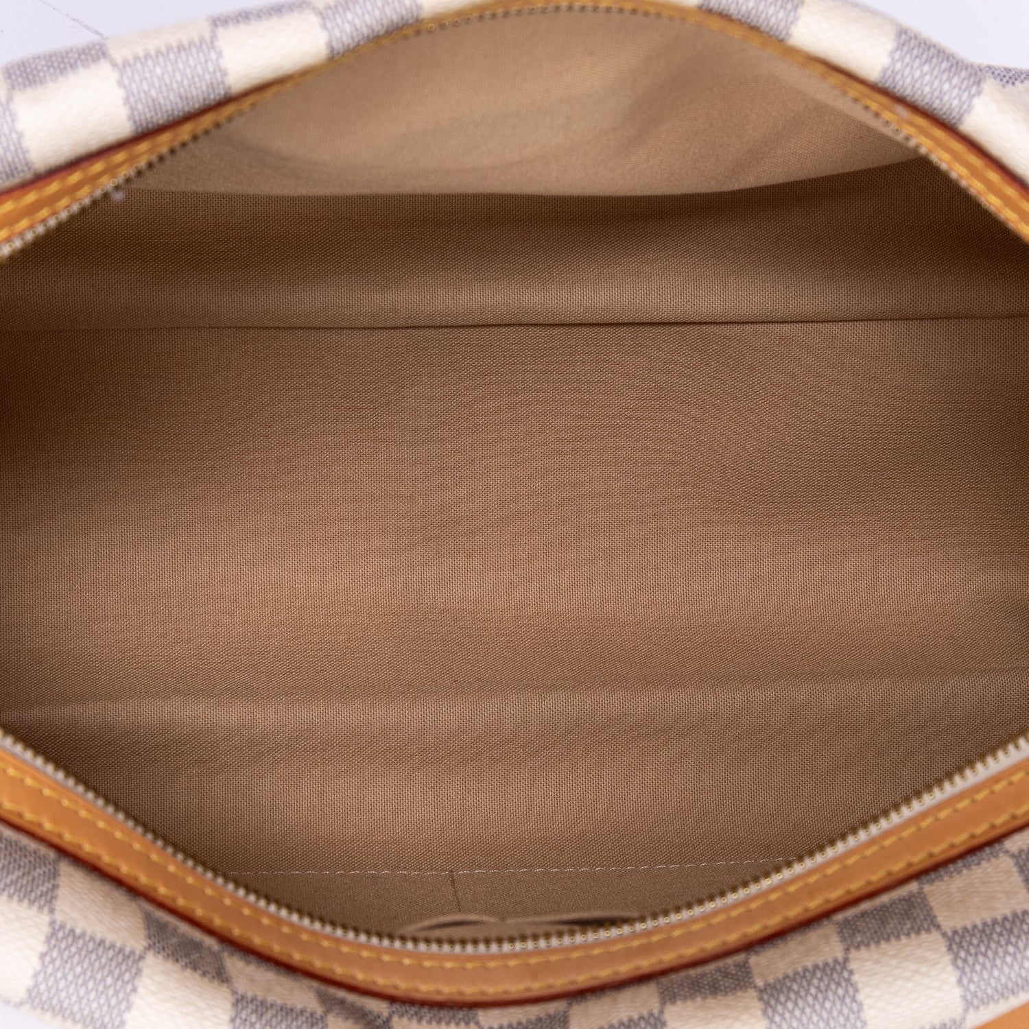 Shoulder Bag Stresa GM Ivory Damier Azur