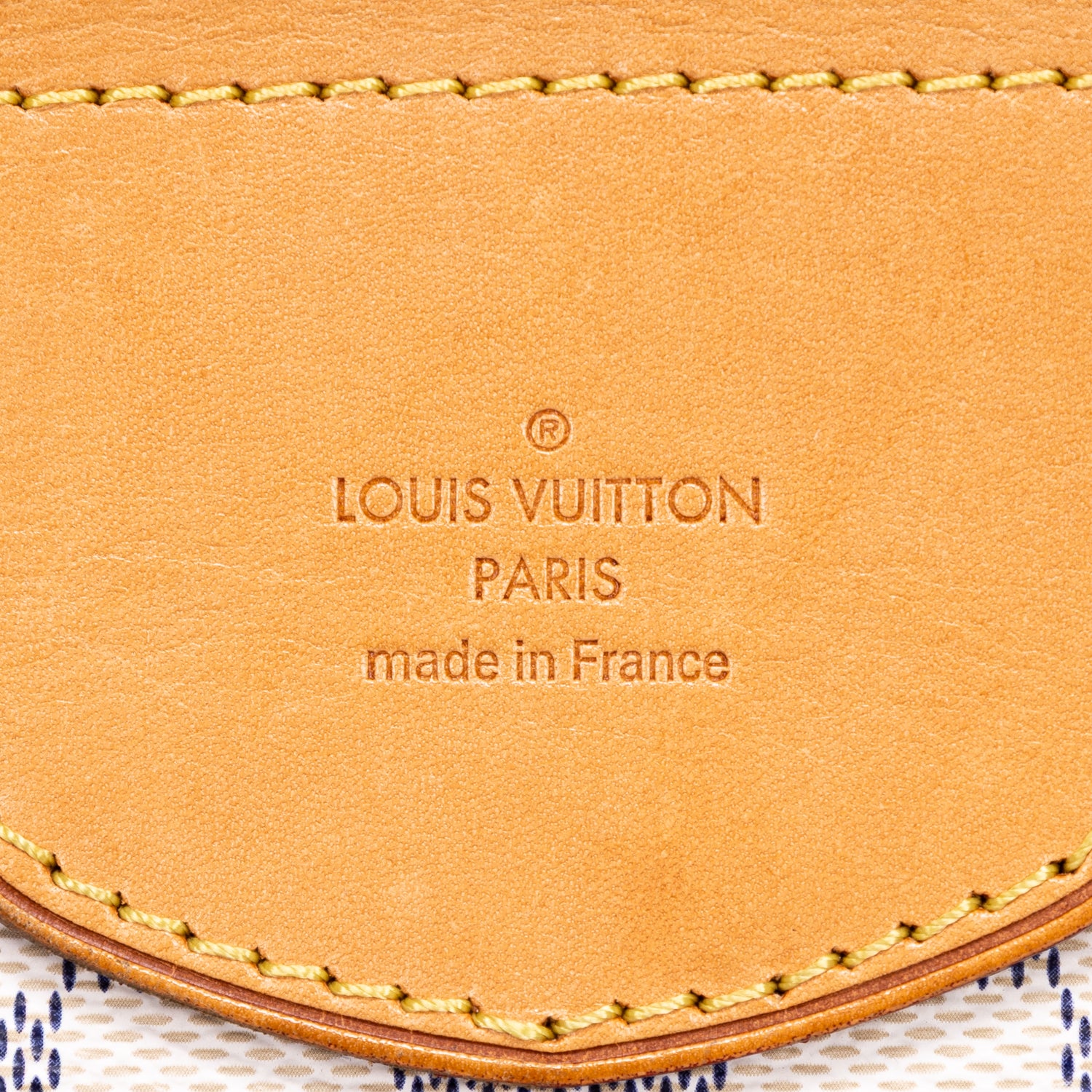 Shoulder Bag Stresa GM Ivory Damier Azur