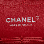 Shoulder Bag Reissue 2.55 Flap 224 Red Suede Quilted Leather