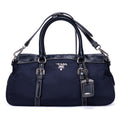 Shoulder Bag Re-Nylon Tote Navy Nylon Canvas