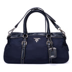 Shoulder Bag Re-Nylon Tote Navy Nylon Canvas