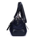 Shoulder Bag Re-Nylon Tote Navy Nylon Canvas