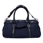 Shoulder Bag Re-Nylon Tote Navy Nylon Canvas