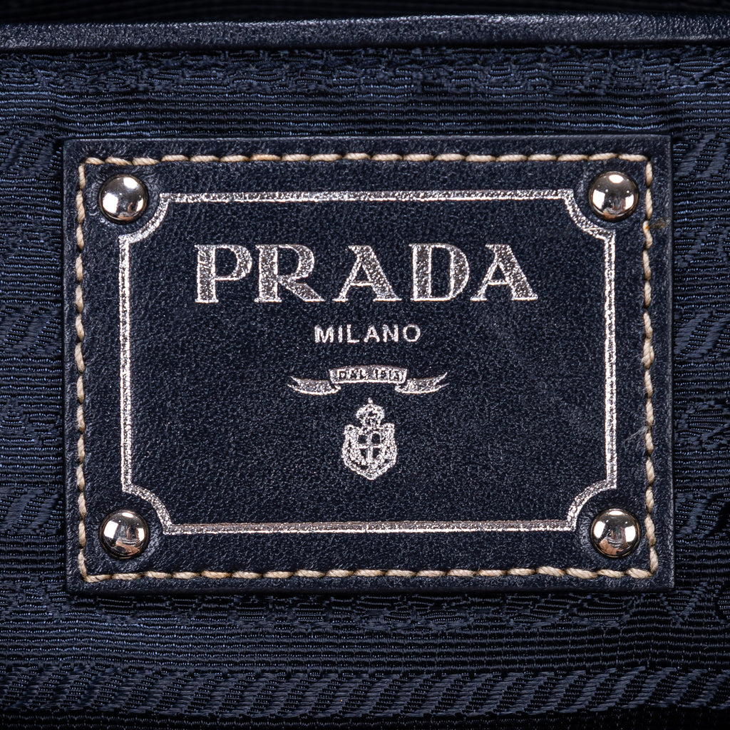 Shoulder Bag Re-Nylon Tote Navy Nylon Canvas