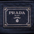 Shoulder Bag Re-Nylon Tote Navy Nylon Canvas